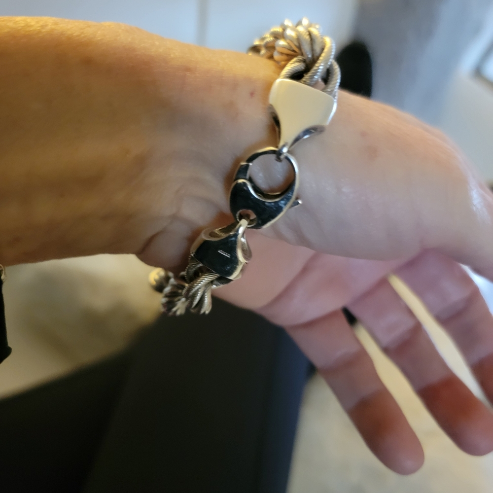 Vintage, Sterling Silver GUCCI bracelet - Picture 2 of 10